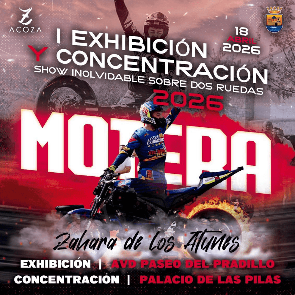 Primera Concentración y Exhibición Motera en Zahara de los Atunes – Sábado 18 de abril de 2026