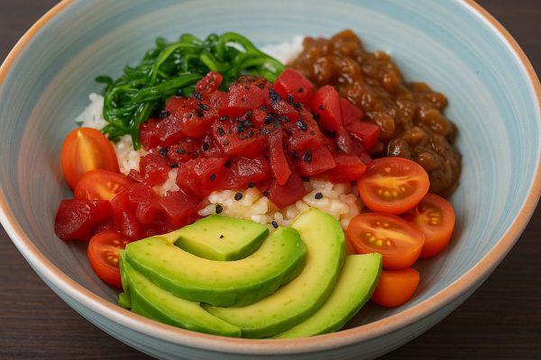 Poke de atún rojo de almadraba